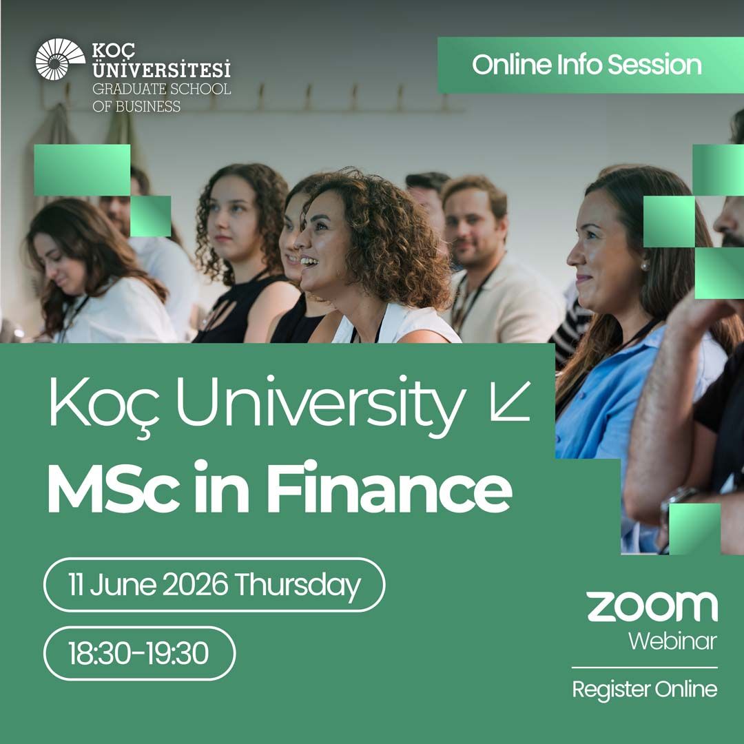 Online Info Sessions: MSc in Finance