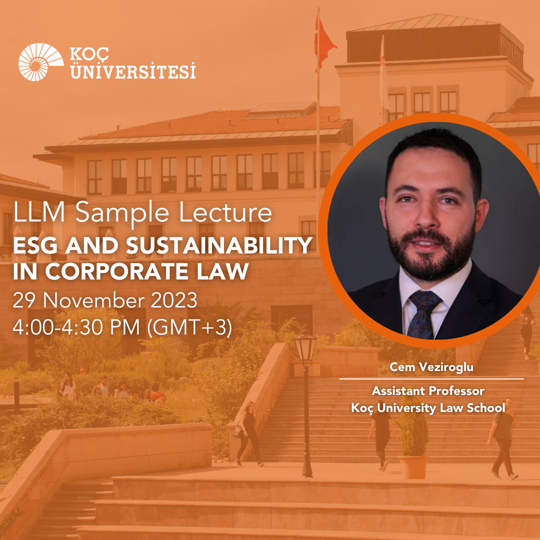 LLM Sample Lecture – ESG and Sustainability in Corporate Law
