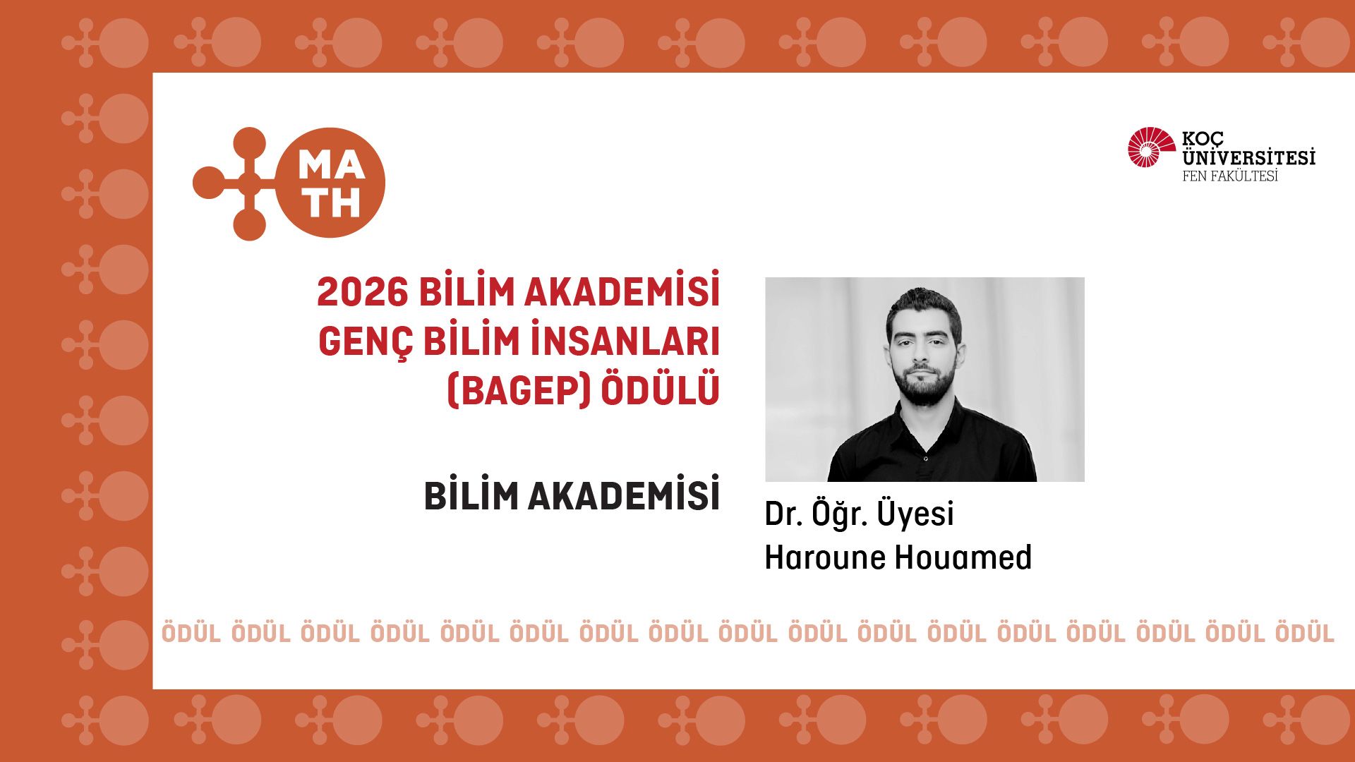2026 Bilim Akademisi Genç Bilim İnsanları (BAGEP) Ödülü