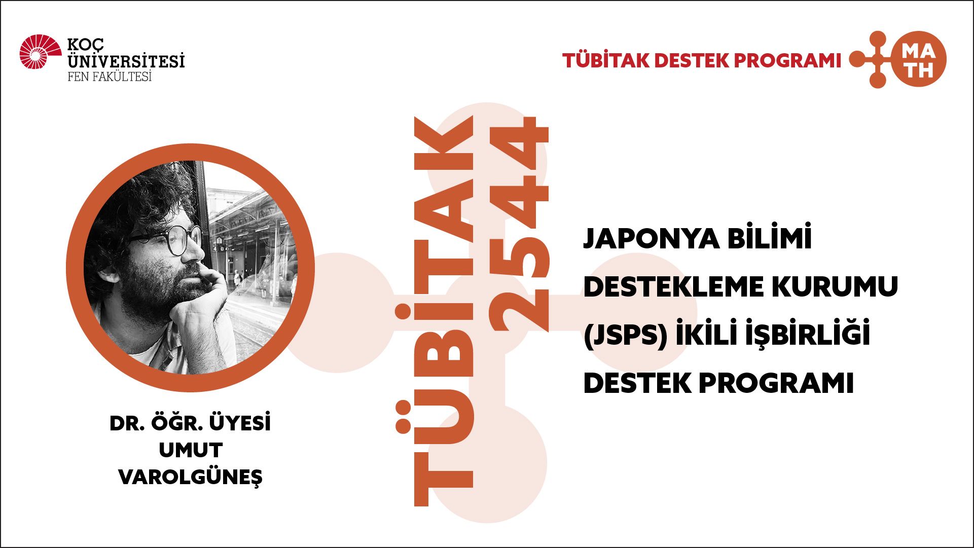 2544 TÜBİTAK - Japonya Bilimi Destekleme Kurumu (JSPS) İkili İşbirliği Programı 