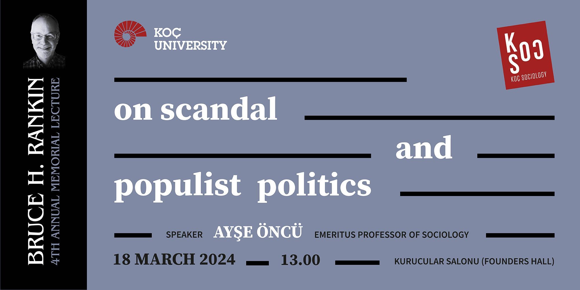 Bruce H. Rankin 4th Annual Memorial Lecture